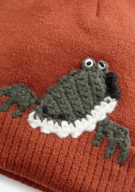 Next Embroided Crab Pom Cap