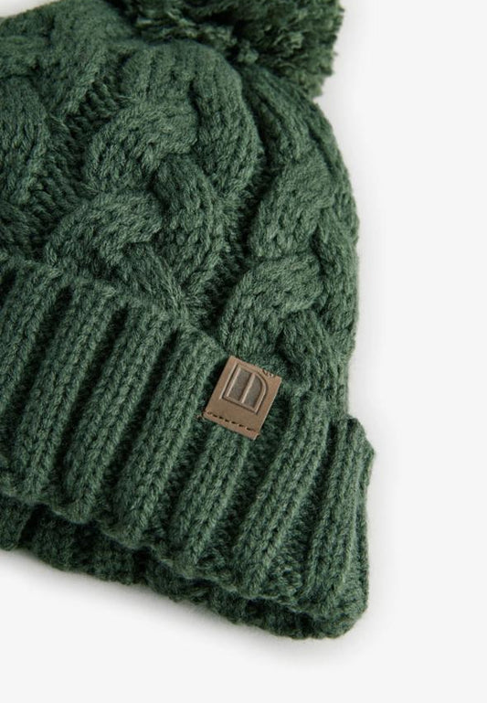 Next Knitted Pom Cap