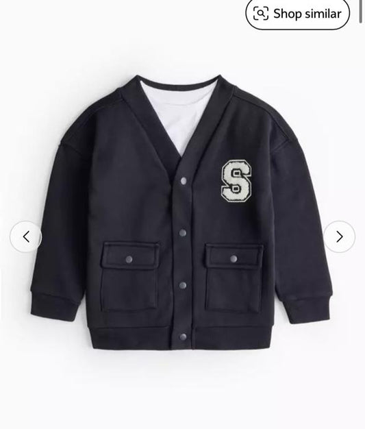 TU Clothing Cardigan & T-Shirt Set