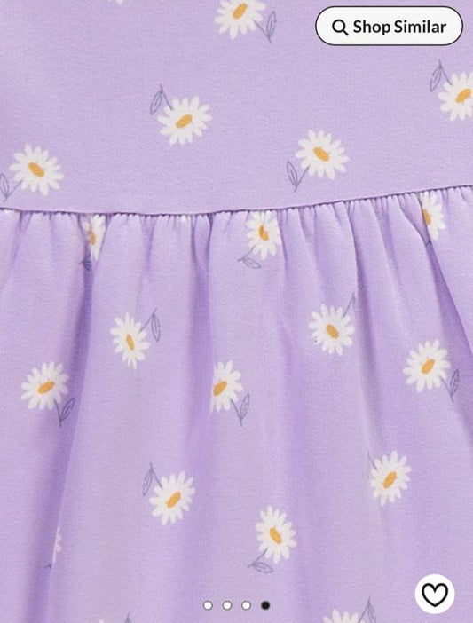 George Floral Sweat Frock & Bag