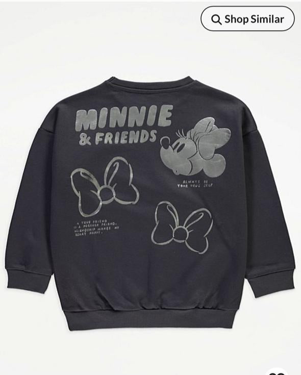 George "Minnie & Friends" Sweatshirt & Tights Set