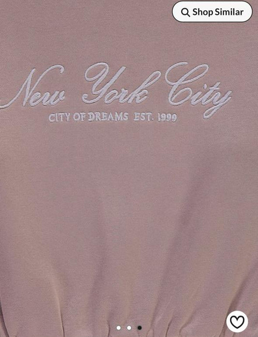 George "New York City" Sweat Dress