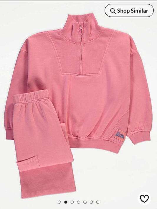 George Sweat Shirt & Flared Trouser Set