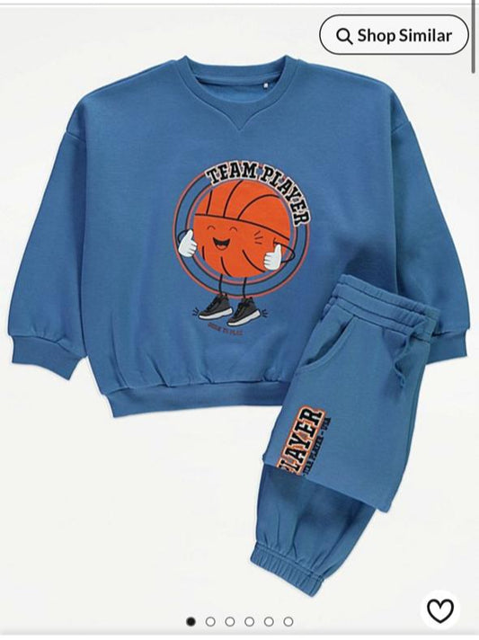 George "Team Player" Sweatshirt & Trouser Set