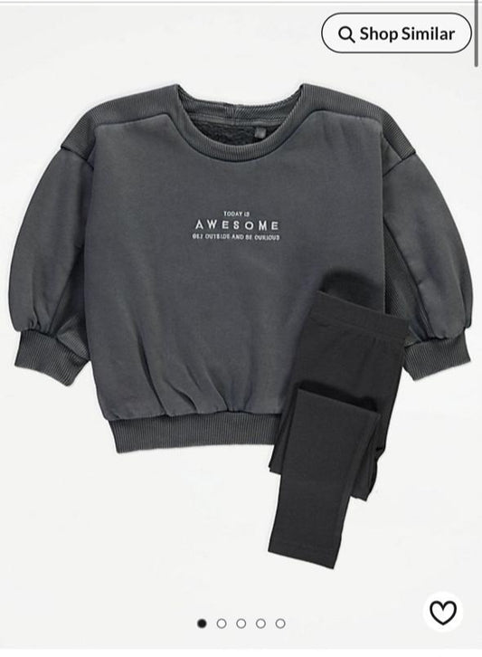 George "Awesome" Oversized Sweatshirt & Trouser Set