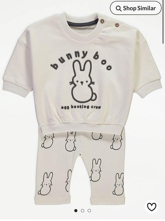George "Bunny Boo" Sweatshirt & Trouser set