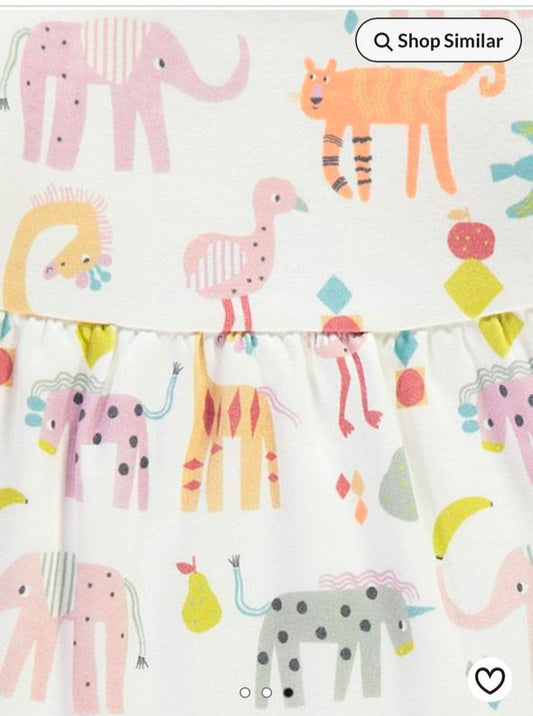 George Sweat Frock with Leggings Set