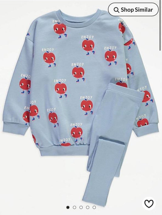 George "Enjoy" Sweatshirt & Trouser Set