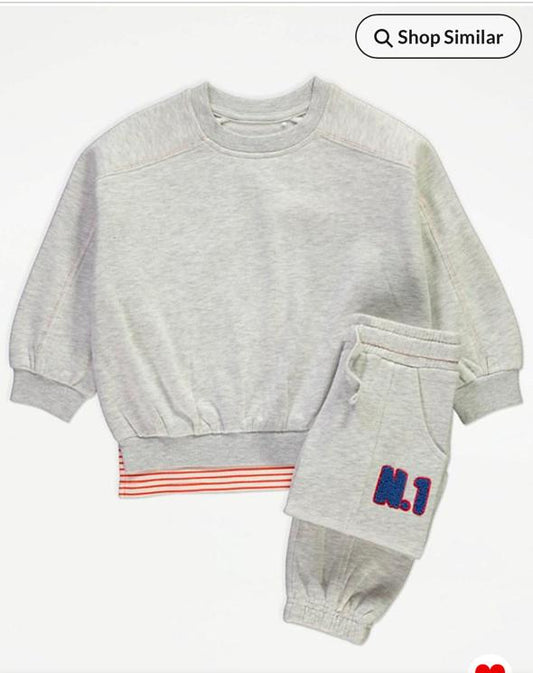George "No.1" Sweatshirt & Trouser Set