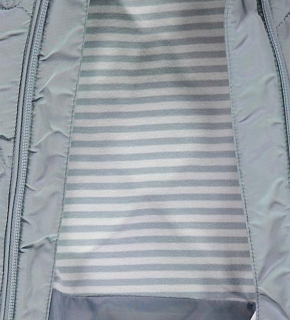 George Blue Bear Quilted Hooded PramSuit