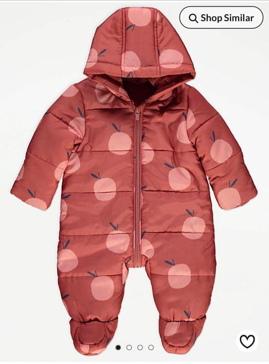 George zipped Pram Suit