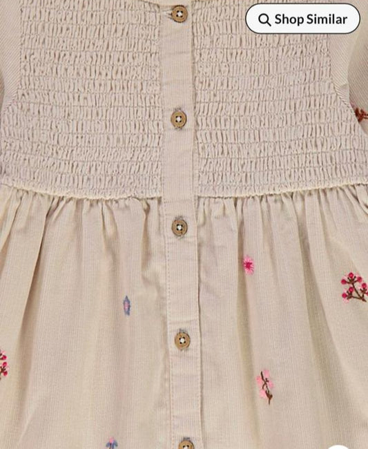 George Embroidered Frock with Leggings