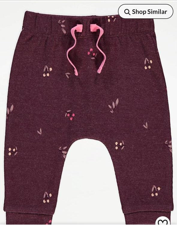 George Floral Soft Knitted Sweatshirt & Trouser Set