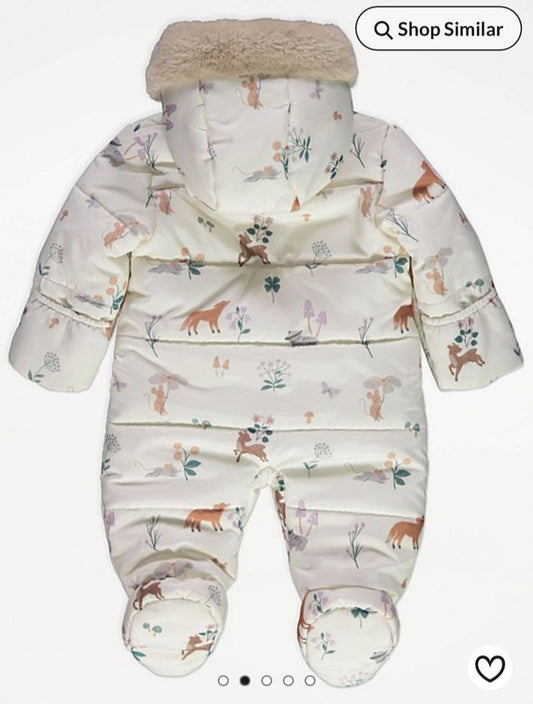 George Puffer hooded Pram Suit