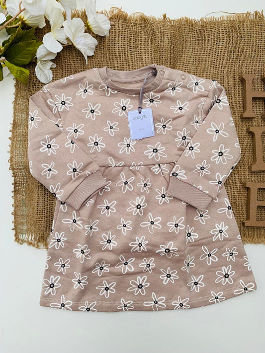 Tu Clothing Printed Floral Sweat Frock