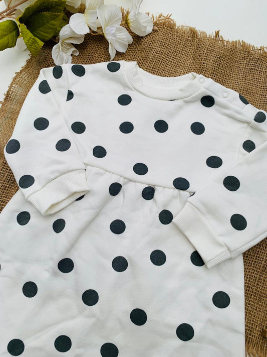 Tu Clothing Polka Sweat Frock