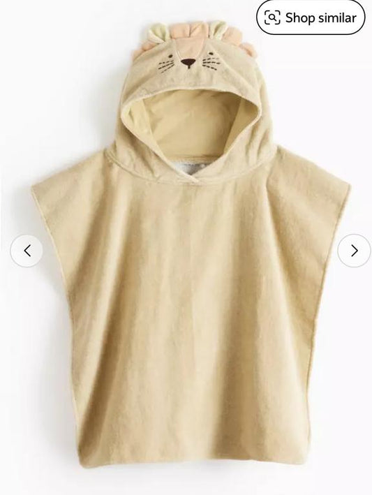Tu Clothing Novelty Lion Hooded Towel