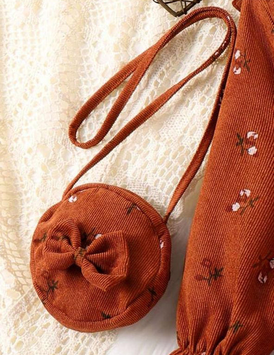 Shein Floral Frock with Bag