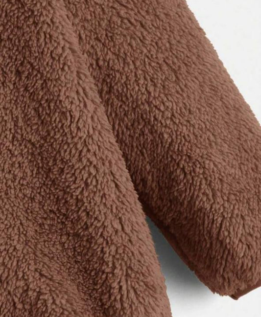 Shein Woollen Hooded Jacket