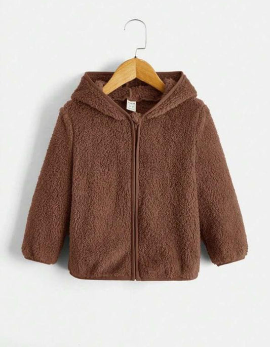 Shein Woollen Hooded Jacket