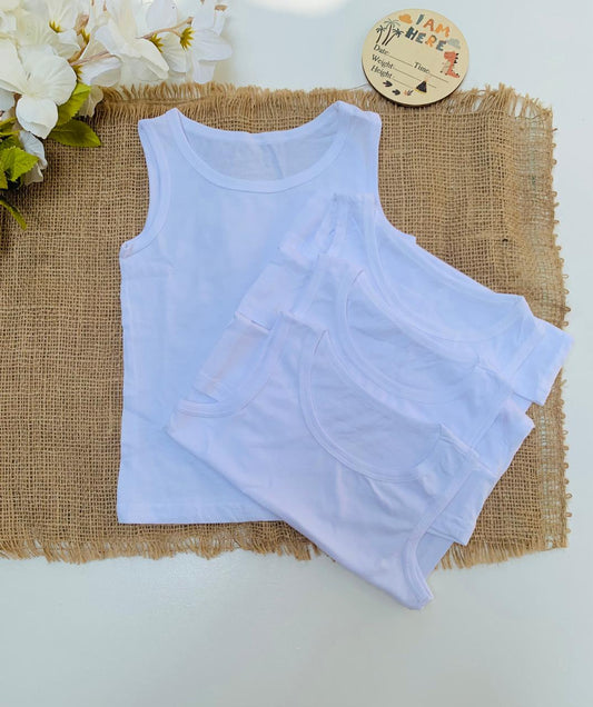 George Pack of 4 Vests