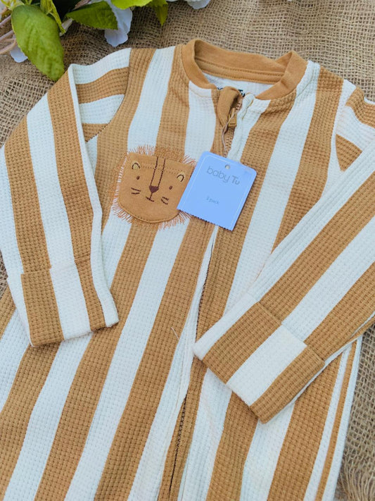 Tu Clothing Lion Face Sleepsuit