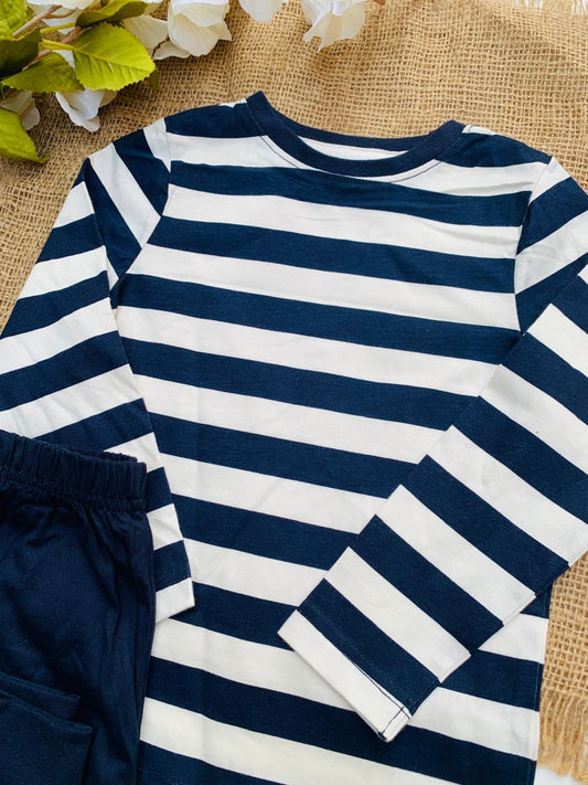 George Stripes Shirt & Trouser Set