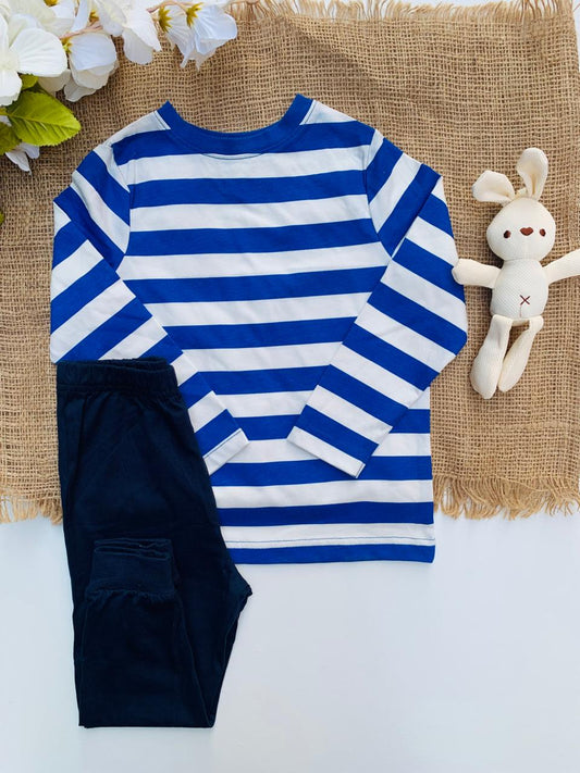 George Stripes Shirt & Trouser Set