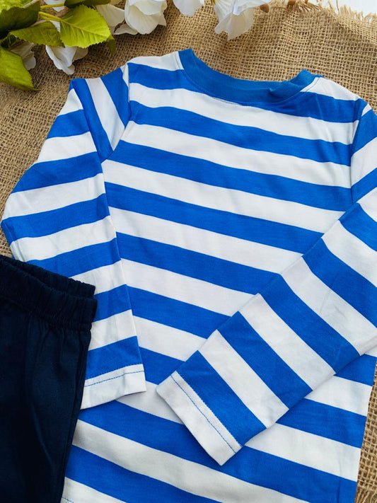 George Stripes Shirt & Trouser Set