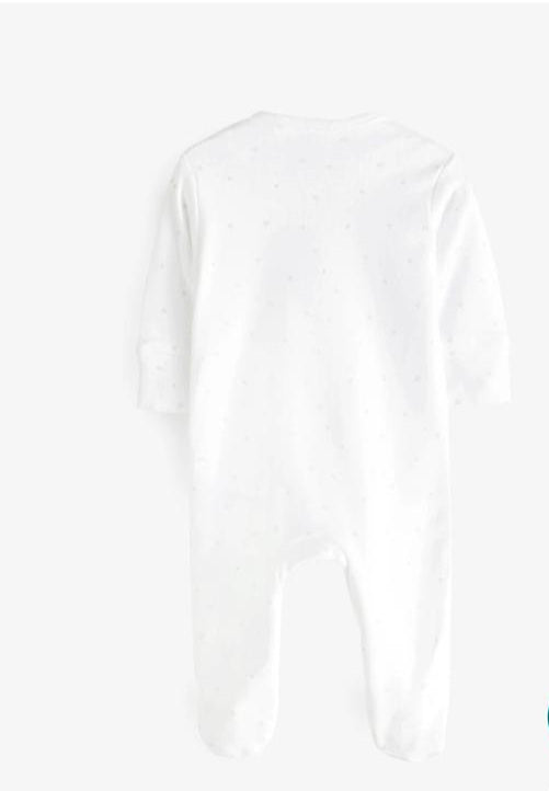 Next "I am New Here" Sleepsuit with Cap
