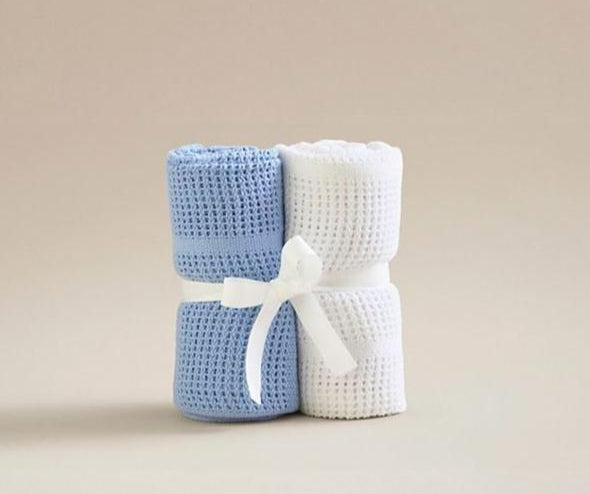 George Pack of 2 Blankets