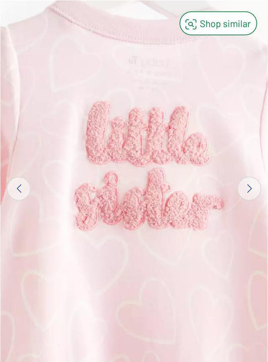 Tu Clothing "Little Sister" Sleepsuit