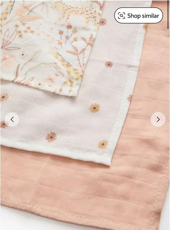 Tu Clothing Pack of 3 Muslin Squares