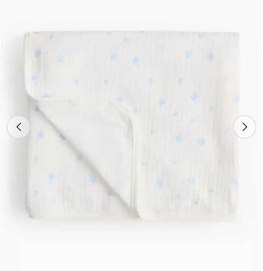 Tu Clothing Star Print Gauze Summer Blanket