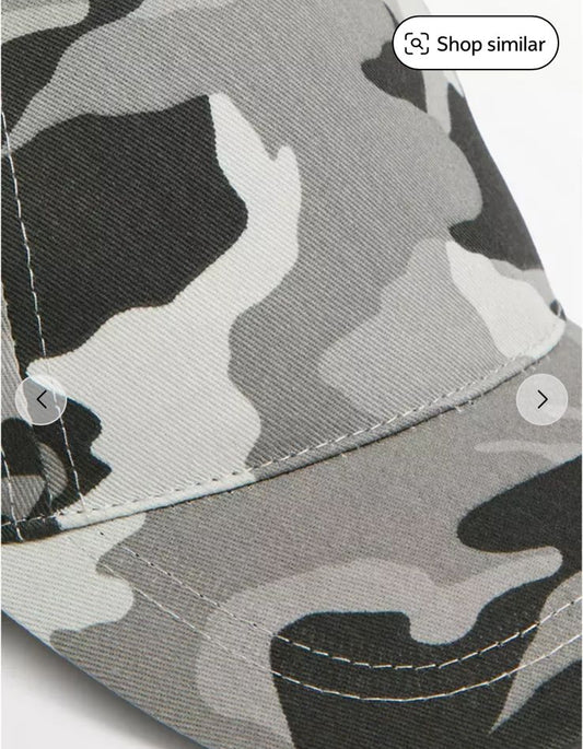 Tu Clothing Camo Print Ca