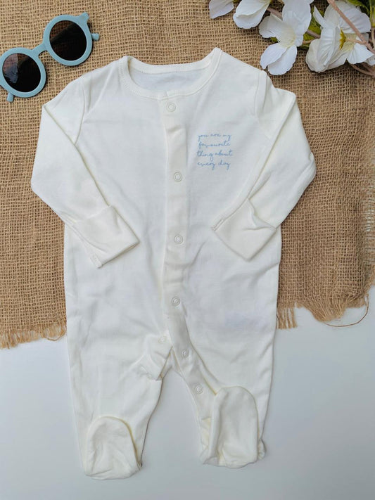 George "You’re my Favourite thing" Sleepsuit