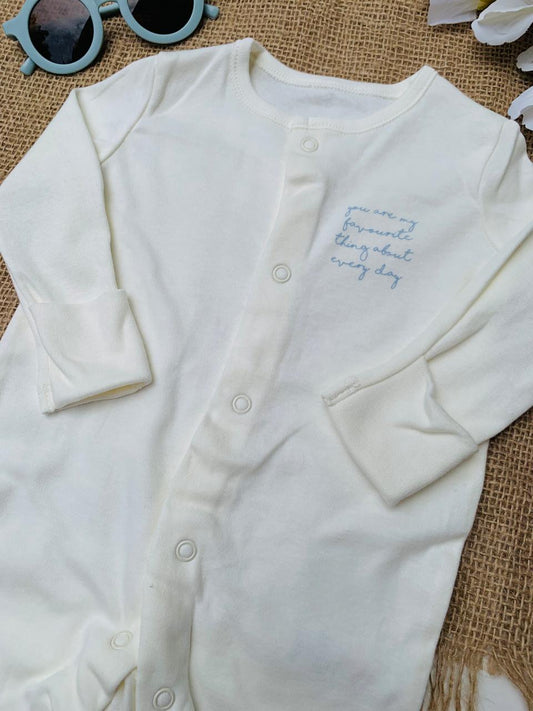 George "You’re my Favourite thing" Sleepsuit