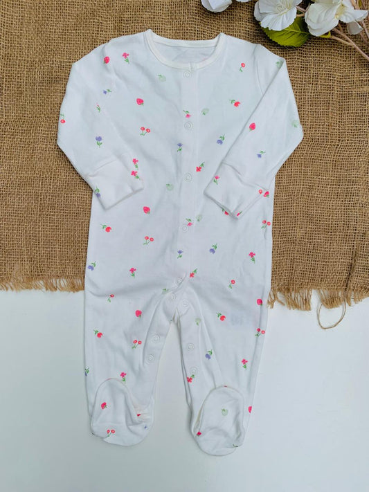 Matalan Floral Sleepsuit