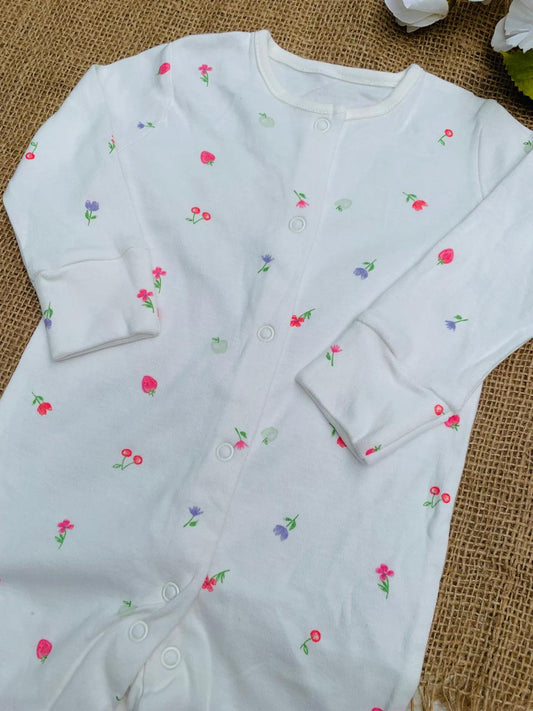 Matalan Floral Sleepsuit