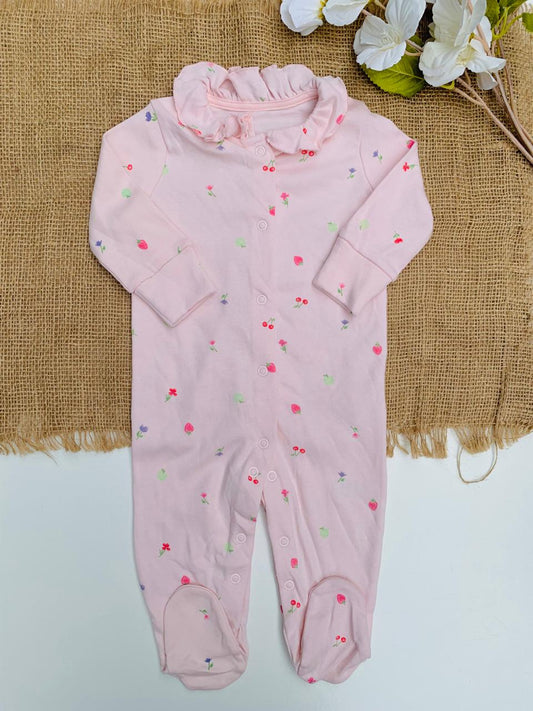 Matalan Floral Sleepsuit