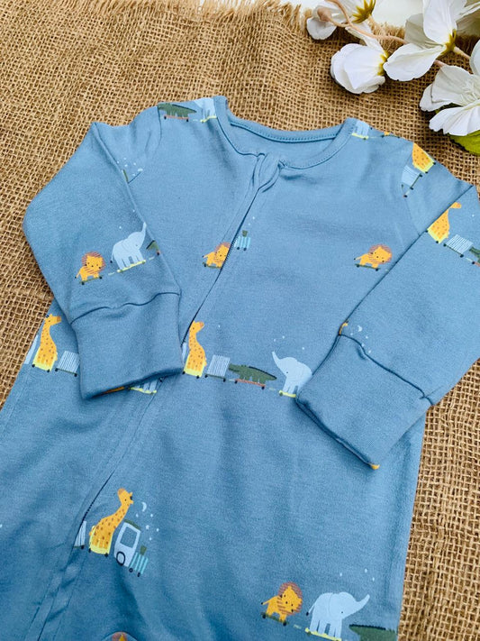 George Zipped Sleepsuit