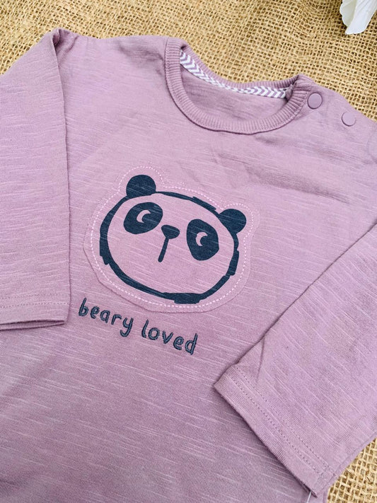 George Embroidered panda Face Shirt