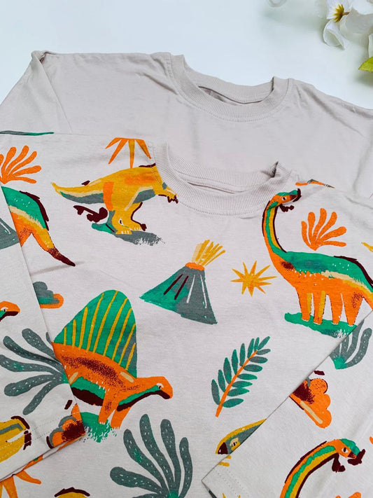 George Pack of 2 Dino Shirts