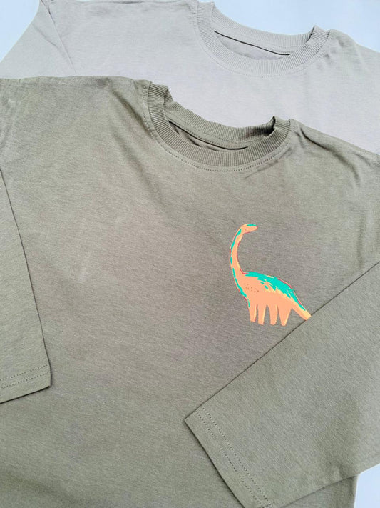 George Pack of 2 Dino Shirts