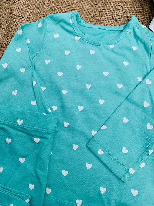 George Hearts Shirt & Trouser Set