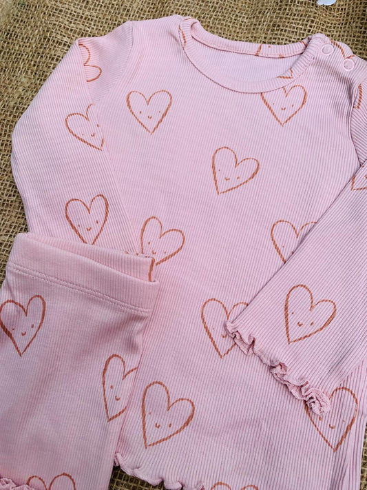 George Hearts Shirt & Trouser Set