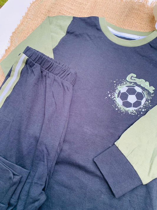 Matalan Football Shirt & Trouser Set
