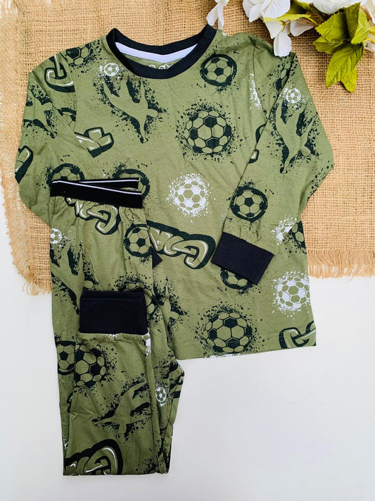 Matalan Football Shirt & Trouser Set