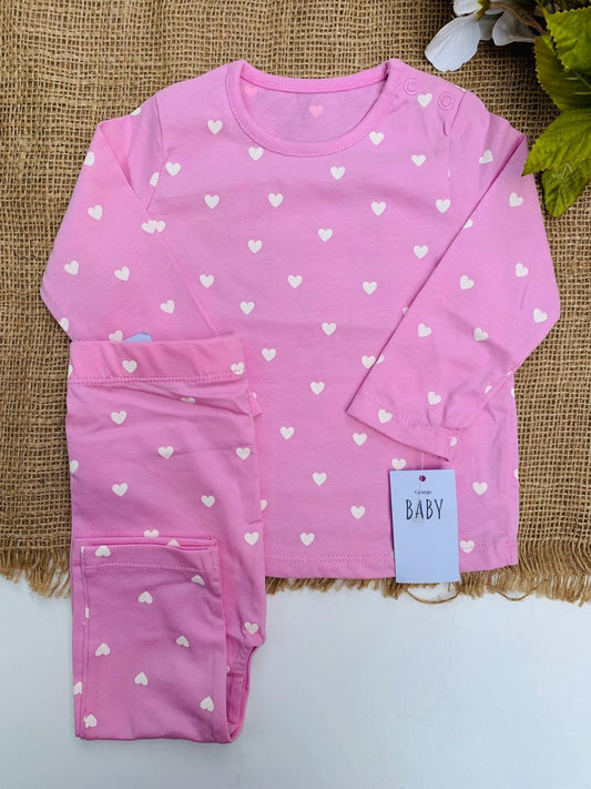 George Hearts Shirt & Trouser Set