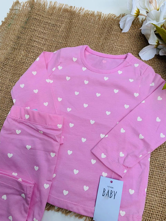 George Hearts Shirt & Trouser Set